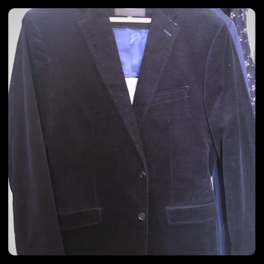 Banana Republic Navy Light Cord Blazer (40R)